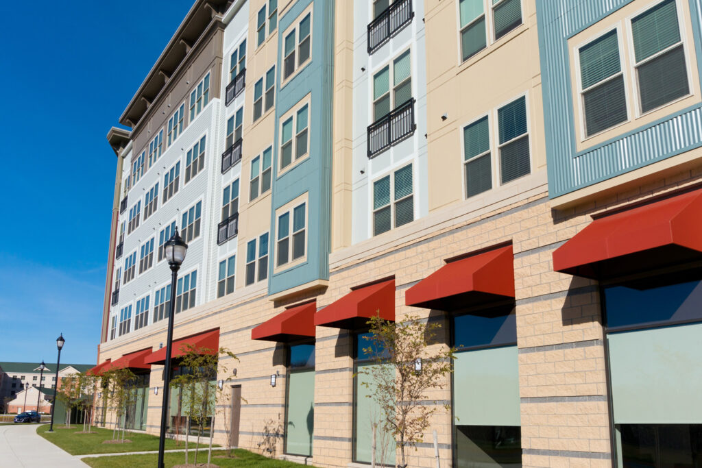 combining mixed use and multifamily