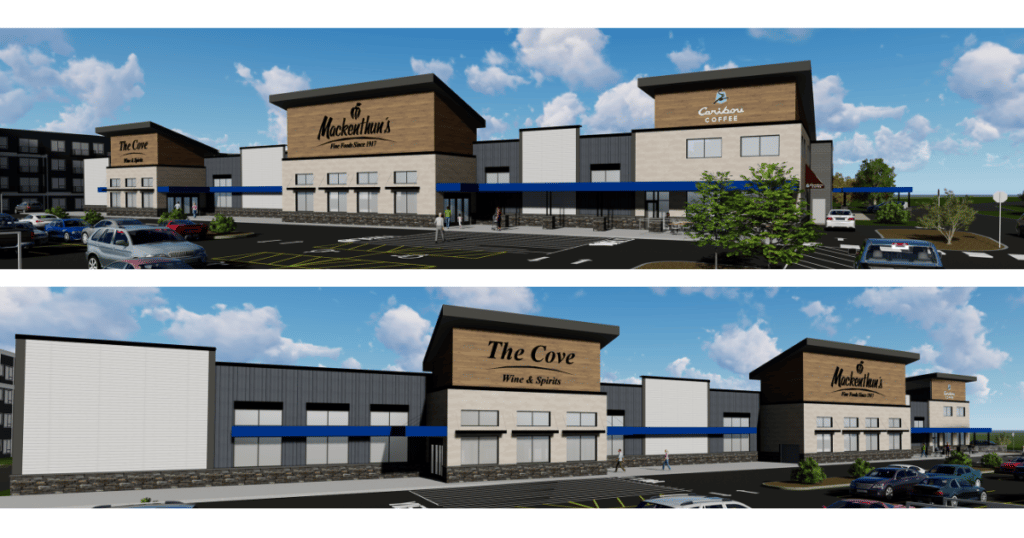 rendering of new mackenthun's grocery store