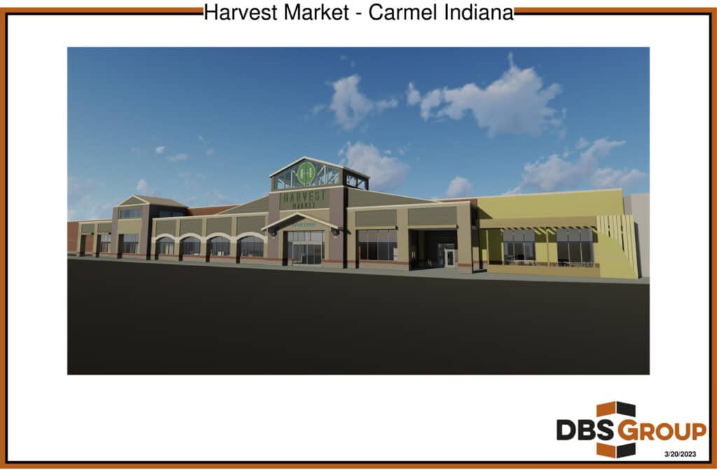 rendering for Harvest Market in Carmel IN