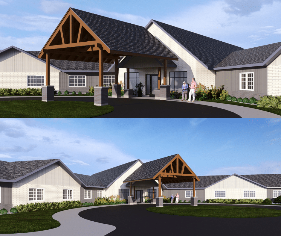 renderings of new Boka Haven Senior Living project