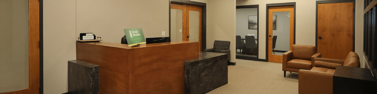 office reception area