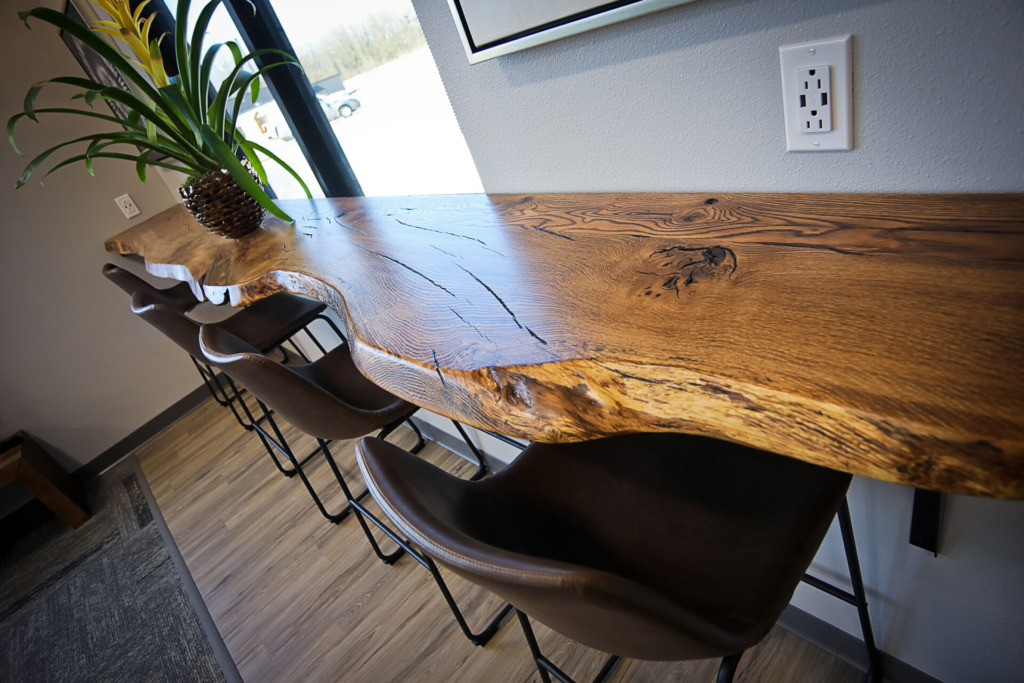 Interior view of a senior housing space that illustrates designing for dignity