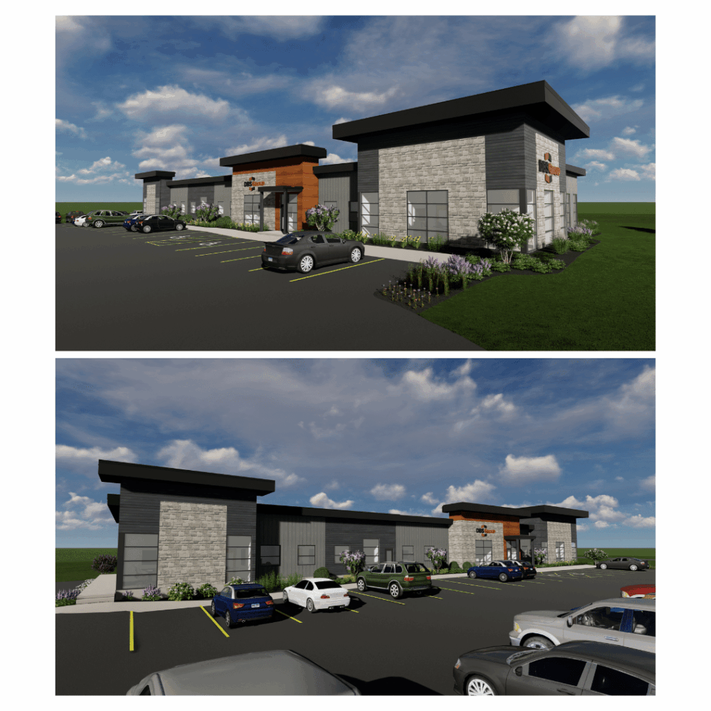rrendering of how DBS Group's Onalaska office will look after expansion