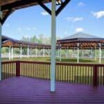 interior view of powwow arena the dbs group designed and built
