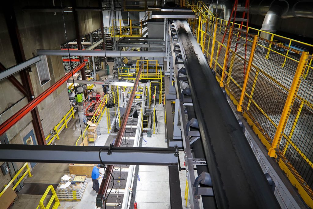 Newly built manufacturing facility is an example of industrial construction projects set to grow in 2024.