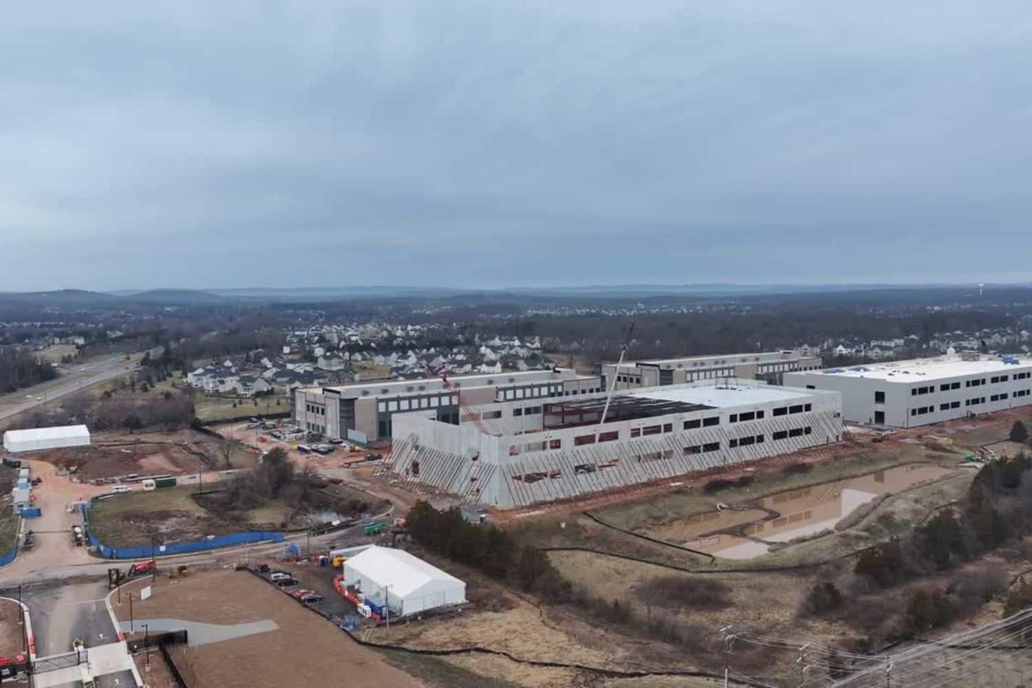data center underconstruction