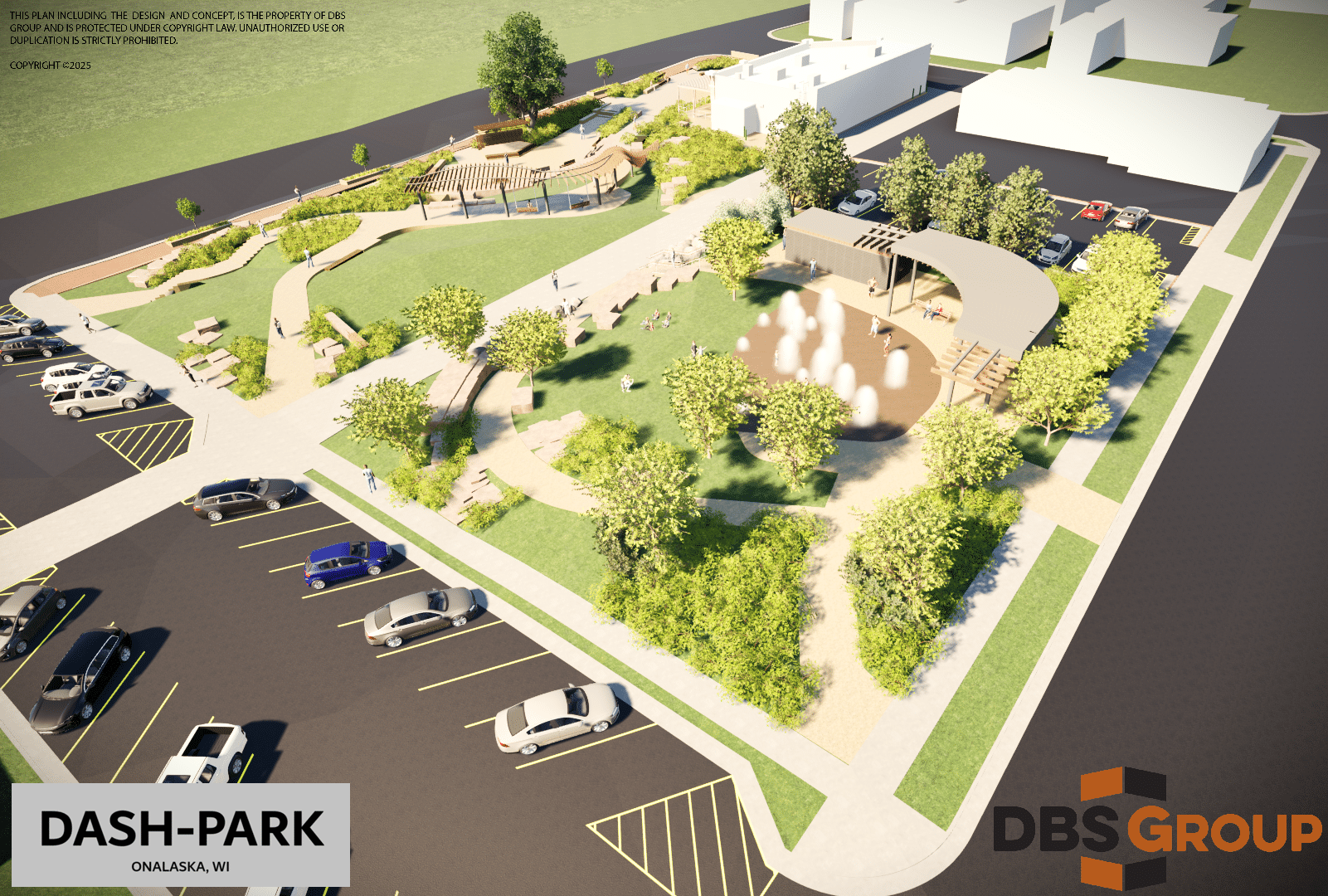 Rendering of Dash Park completed expansion