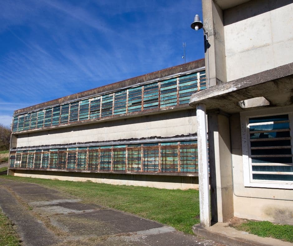 old dilapidated building set for a 1031 exchange