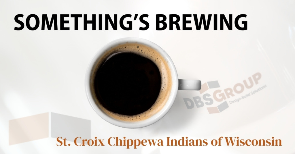 cup of coffee on DBS Group background