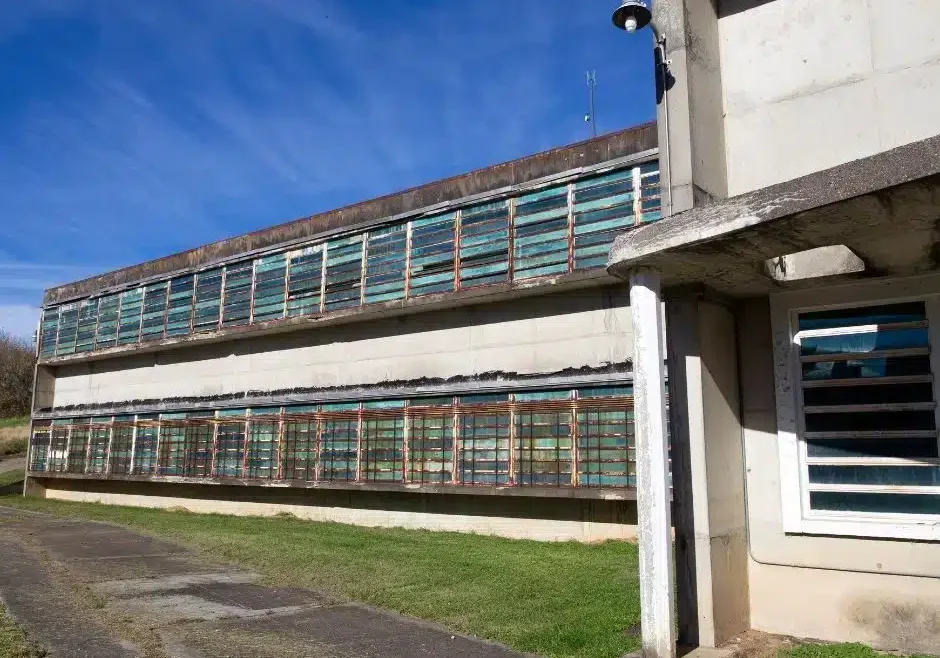 Old commercial building