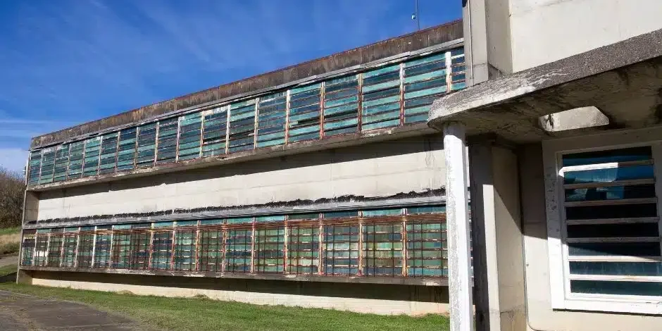 Old commercial building