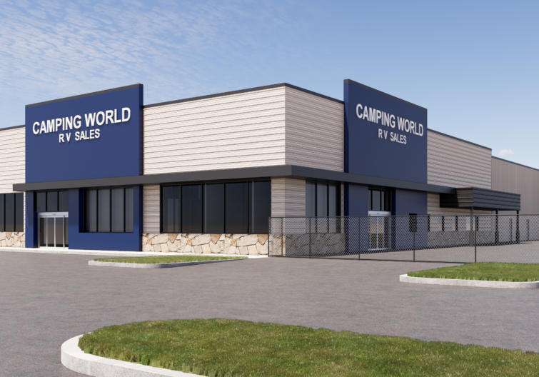 rendering of new Camping World