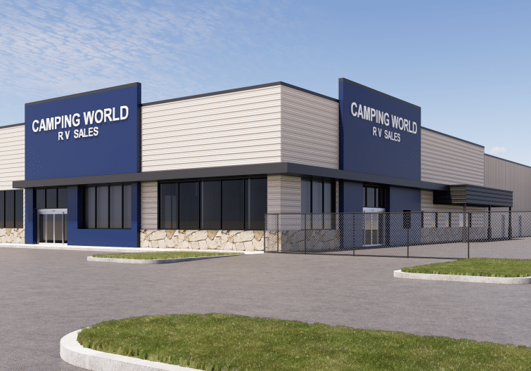 rendering of new Camping World