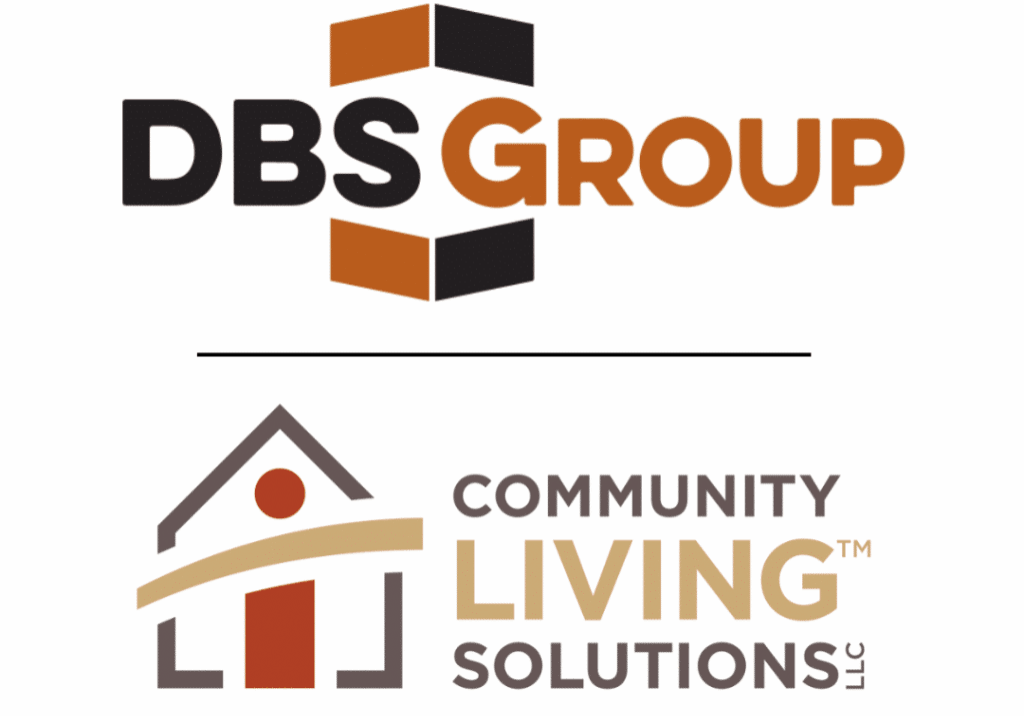 DBS Group and Community Living Solutions logos