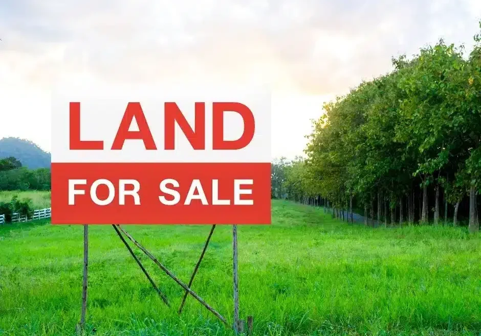 land for sale sign