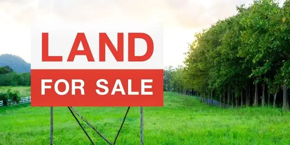 land for sale sign