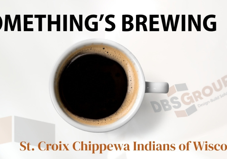 cup of coffee on DBS Group background