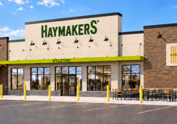 Rendering of new Haymakers convenience store in Taylor, MO
