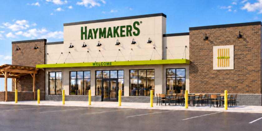 Rendering of new Haymakers convenience store in Taylor, MO