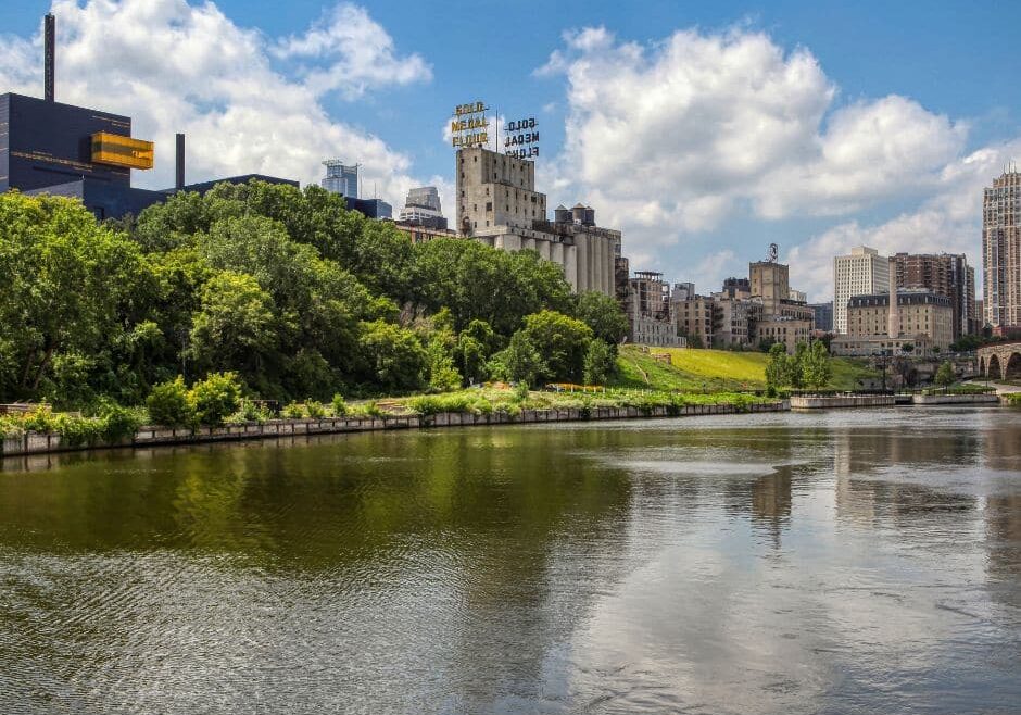 landscape photo of downtown Rochester, Minnesota.